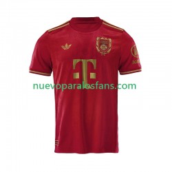 Camiseta de Fútbol Bayern de Múnich 125th Anniversary Red Hombre Casa 2024-2025 Manga Corta