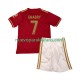 Camiseta de Fútbol Bayern de Múnich 125th Anniversary Serge Gnabry 7 Red Niño Casa 2024-2025 Manga Corta