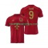 Camiseta de Fútbol Bayern de Múnich Harry Kane 9 125th Anniversary Red Hombre Casa 2024-2025 Manga Corta