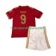Camiseta de Fútbol Bayern de Múnich Harry Kane 9 125th Anniversary Red Niño Casa 2024-2025 Manga Corta