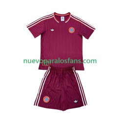 Camiseta de Fútbol Bayern de Múnich Icon Niño Casa 2024-2025 Manga Corta