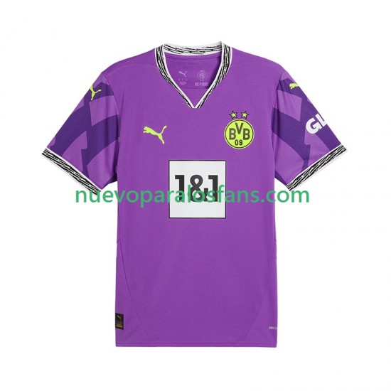 Camiseta de Fútbol Borussia Dortmund Special Portero Hombre Casa 2024-2025 Manga Corta