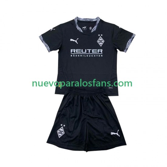 Camiseta de Fútbol Rusia Bo Monchengladbach Niño Exterior 2024-2025 Manga Corta