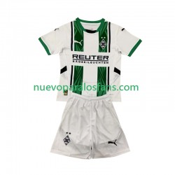 Camiseta de Fútbol Rusia Bo Monchengladbach Niño Casa 2024-2025 Manga Corta