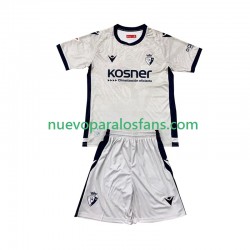 Camiseta de Fútbol CA Osasuna Niño Exterior 2024-2025 Manga Corta