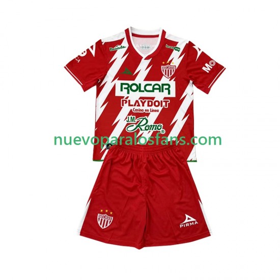 Camiseta de Fútbol Club Necaxa Niño Casa 2024-2025 Manga Corta