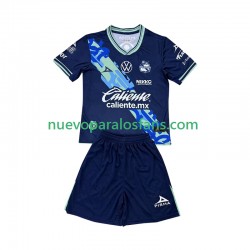 Camiseta de Fútbol Club Puebla Niño Exterior 2024-2025 Manga Corta