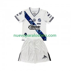 Camiseta de Fútbol Club Puebla Niño Casa 2024-2025 Manga Corta