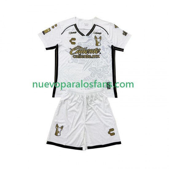 Camiseta de Fútbol Club Tijuana Niño Exterior 2024-2025 Manga Corta