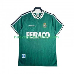 Camiseta de Fútbol Deportivo de La Coruna Retro Hombre Exterior 1999 Manga Corta