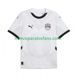 Camiseta de Fútbol Egipto Hombre Exterior 2024-2025 Manga Corta