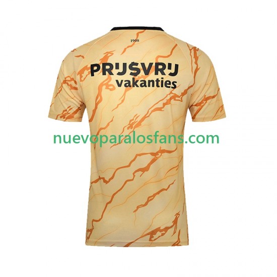 Camiseta de Fútbol Feyenoord Rotterdam Hombre Cuarto 2024-2025 Manga Corta
