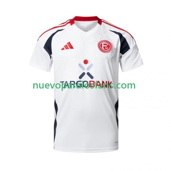 Camiseta de Fútbol Fortuna Dusseldorf Hombre Exterior 2024-2025 Manga Corta