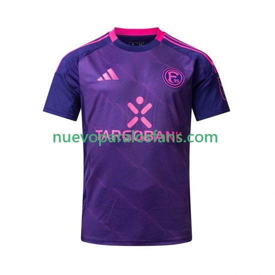 Camiseta de Fútbol Fortuna Dusseldorf Hombre Tercera 2024-2025 Manga Corta