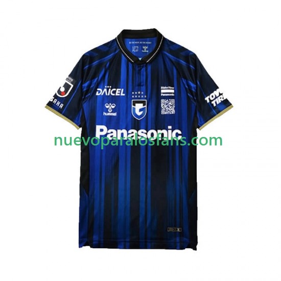 Camiseta de Fútbol Gamba Osaka Hombre Casa 2025 Manga Corta