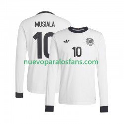 Camiseta de Fútbol Alemania Jamal Musiala 10 ANVERSARY Hombre Casa 2025 Manga Larga