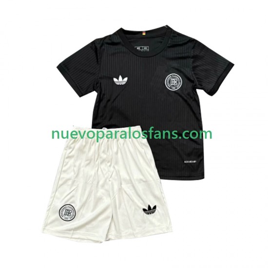 Camiseta de Fútbol Alemania Anniversary Niño Exterior 2025 Manga Corta