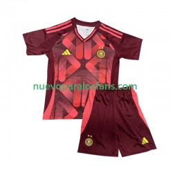 Camiseta de Fútbol Alemania Niño Exterior 2025 Manga Corta