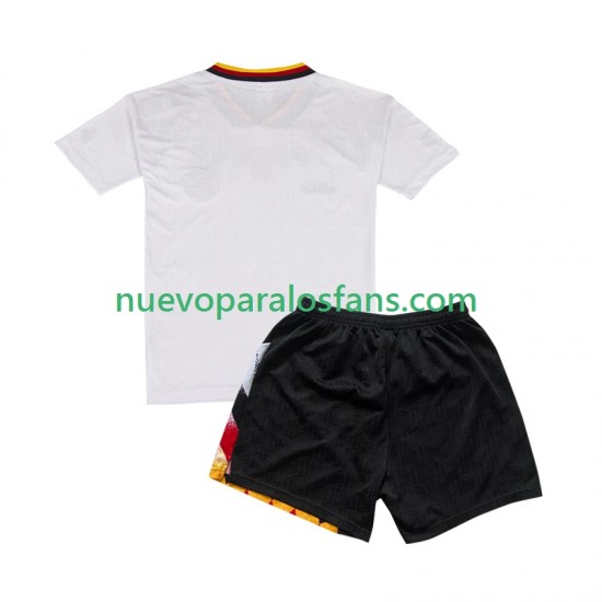 Camiseta de Fútbol Alemania Retro Niño Casa 1994 Manga Corta