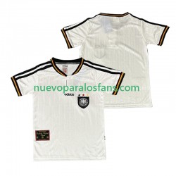 Camiseta de Fútbol Alemania 1996 Retro Hombre Casa Manga Corta