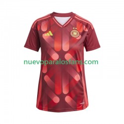 Camiseta de Fútbol Alemania Mujer Exterior 2025 Manga Corta