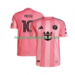 Camiseta de Fútbol Inter Miami Lionel Messi 10 Hombre Casa 2025 Manga Corta