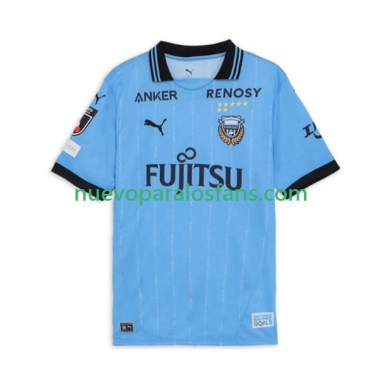 Camiseta de Fútbol Kawasaki Frontale Hombre Casa 2025 Manga Corta