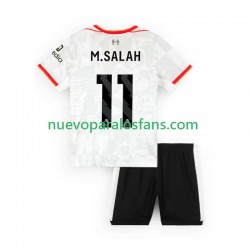 Camiseta de Fútbol Liverpool M.SALAH 11 Niño Tercera 2024-2025 Manga Corta