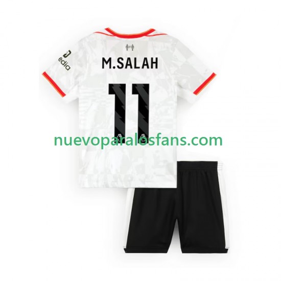 Camiseta de Fútbol Liverpool M.SALAH 11 Niño Tercera 2024-2025 Manga Corta