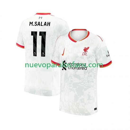 Camiseta de Fútbol Liverpool M.SALAH 11 Hombre Tercera 2024-2025 Manga Corta