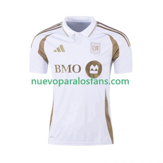 Camiseta de Fútbol Los Angeles FC Hombre Exterior 2025 Manga Corta