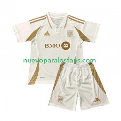 Camiseta de Fútbol Los Angeles FC Niño Exterior 2025 Manga Corta