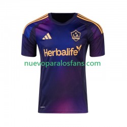 Camiseta de Fútbol Los Angeles Galaxy Hombre Exterior 2025 Manga Corta
