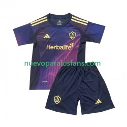 Camiseta de Fútbol Los Angeles Galaxy Niño Exterior 2025 Manga Corta