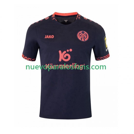 Camiseta de Fútbol Mainz 05 Hombre Exterior 2024-2025 Manga Corta