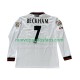 Camiseta de Fútbol Manchester United Beckham 7 Retro Hombre Exterior 1998 1999 Manga Larga