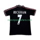 Camiseta de Fútbol Manchester United Beckham 7 Retro Hombre Tercera 1998 1999 Manga Corta
