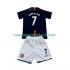 Camiseta de Fútbol Manchester United Cristiano Ronaldo 7 2007 Retro Niño Exterior 2008 Manga Corta
