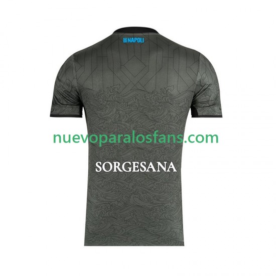 Camiseta de Fútbol Napoli Hombre Tercera 2024-2025 Manga Corta