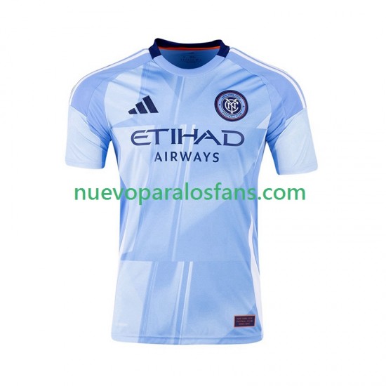 Camiseta de Fútbol New York City FC Hombre Casa 2025 Manga Corta