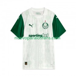 Camiseta de Fútbol Palmeiras Hombre Exterior 2025 Manga Corta