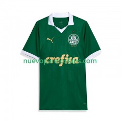 Camiseta de Fútbol Palmeiras Hombre Casa 2024 Manga Corta