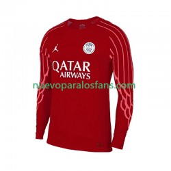 Camiseta de Fútbol Paris Saint-Germain Portero Hombre Cuarto 2024-2025 Manga Larga