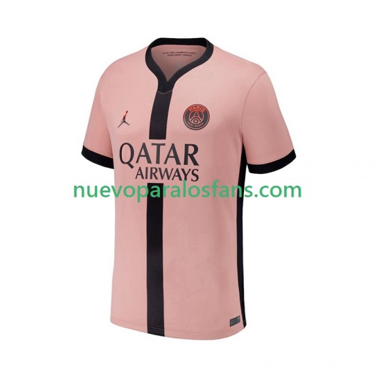 Camiseta de Fútbol Paris Saint-Germain Hombre Tercera 2024-2025 Manga Corta