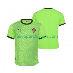 Camiseta de Fútbol Portugal Portero Hombre Casa 2025 Manga Corta