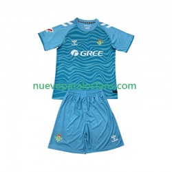 Camiseta de Fútbol Real Betis Portero Niño Exterior 2024-2025 Manga Corta