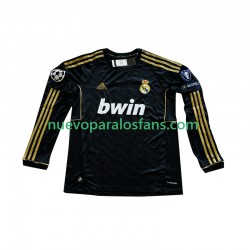 Camiseta de Fútbol Real Madrid Cristiano Ronaldo 7 -2012 Hombre Exterior 2011 Manga Larga