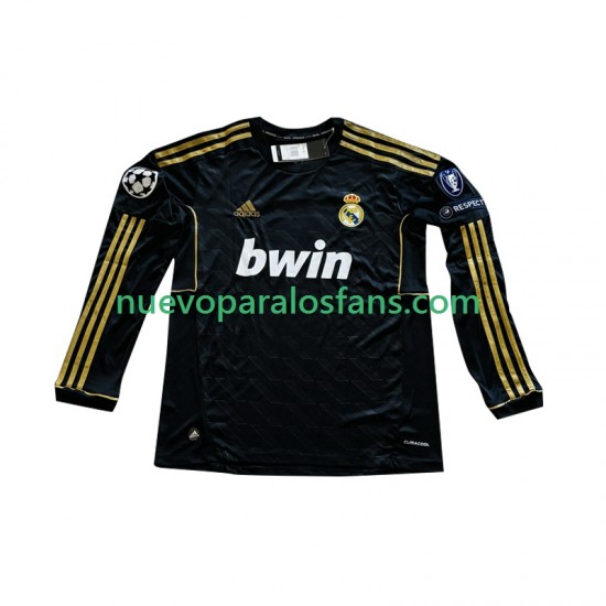 Camiseta de Fútbol Real Madrid Cristiano Ronaldo 7 -2012 Hombre Exterior 2011 Manga Larga