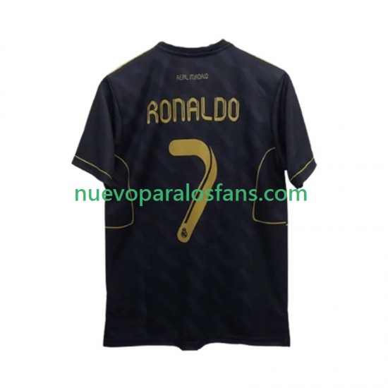 Camiseta de Fútbol Real Madrid Cristiano Ronaldo 7 -2012 Hombre Exterior 2011 Manga Corta