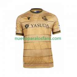 Camiseta de Fútbol Real Sociedad Hombre Exterior 2024-2025 Manga Corta